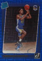 2021 Panini Donruss #240 Jonathan Kuminga Signature-Blue Choice Basketball Card
