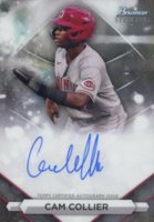 2023 Bowman Sterling Prospect Autographs #PACC Cam Collier Baseball Card