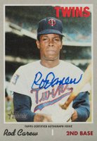 2019 Topps Heritage Real One Autographs #RC Rod Carew Baseball Card