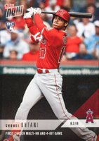 2018 Topps Now  #553 Shohei Ohtani Baseball Card