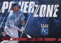 2022 Topps Stadium Club Power Zone #PZ19 Bobby Witt Jr. Baseball Card
