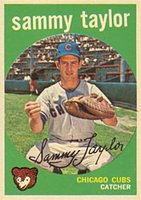 1959 Topps #193 Sammy Taylor Baseball Card