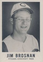 1960 Leaf #124 Jim Brosnan Baseball Card