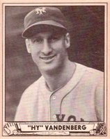 1940 Play Ball #209 Hy Vandenberg Baseball Card