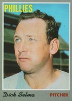 1970 Topps #24 Dick Selma Baseball Card