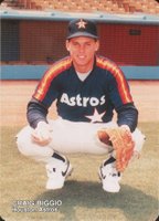 1989 Mother's Cookies Astros Team Set #14 Craig Biggio Baseball Card