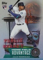 2022 Topps Home Field Advantage #HA23 Julio Rodriguez Update Baseball Card