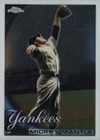 2010 Topps Chrome #7 Mickey Mantle Baseball Card