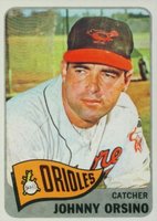 1965 Topps #303 Johnny Orsino Baseball Card
