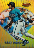 1996 Bowman's Best #53 Gary Sheffield Refractor Baseball Card