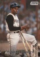 2018 Stadium Club #181 Roberto Clemente Kneeling Baseball Card