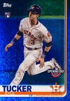 2019 Topps Opening Day #18 Kyle Tucker Blue Foil Baseball Card