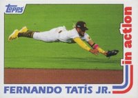 2021 Topps Throwback Thursday #125 Fernando Tatis Jr. Baseball Card