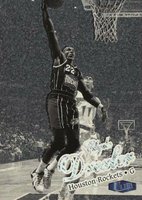1997 Ultra #119P Clyde Drexler Platinum Medallion Basketball Card