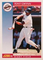 1992 Score #625 Tony Gwynn Baseball Card