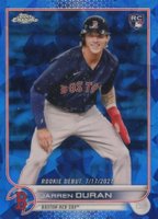 2022 Topps Chrome Update Sapphire Edition #118 Jarren Duran Baseball Card