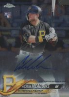 2018 Topps Chrome Rookie Autograph #RA-AH Austin Hays Baseball Card