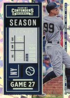 2020 Panini Contenders #54 Aaron Judge Cracked Ice Baseball Card