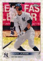 2022 Topps Chrome Logofractor Edition #35 Aaron Judge Baseball Card