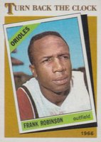 1986 Topps #404 Frank Robinson Turn Back The Clock Baseball Card
