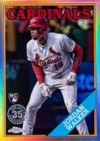 2023 Topps Chrome Update 1988 Topps Baseball #88CU18 Jordan Walker Baseball Card