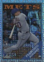 2023 Topps Silver Pack 1988 Chrome Promo #2T88C48 Francisco Alvarez Series 2-Autograph Baseball Card