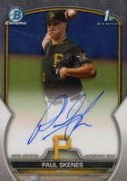 2023 Bowman Draft Chrome Prospect Autograph #CDAPS Paul Skenes Baseball Card
