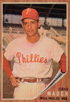 1962 Topps #374 Gene Mauch Baseball Card