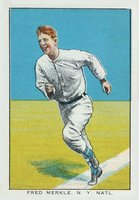 1911 General Baking # Fred Merkle Weber Bakery Baseball Card