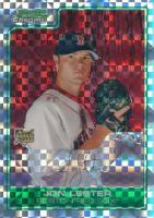 2006 Bowman Chrome Draft Picks #BDP22 Jon Lester Xfractor Baseball Card