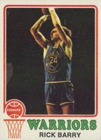 1973 Topps #90 Rick Barry Basketball Card