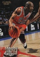 1996 Fleer #13 Michael Jordan Basketball Card