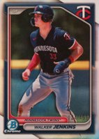 2024 Bowman Chrome Prospects #BCP204 Walker Jenkins Refractor Baseball Card