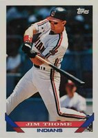 1993 Topps #603 Jim Thome Baseball Card