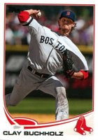 2013 Topps #503 Clay Buchholz Baseball Card