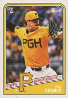 2024 Topps Throwback Thursday #107 Paul Skenes Photo Variation Baseball Card