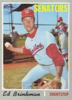 1970 Topps #711 Ed Brinkman Baseball Card