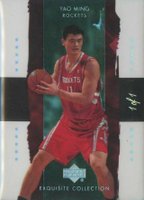 2003 Upper Deck Exquisite Collection #12 Yao Ming Rainbow 1/1 Basketball Card