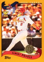 2002 Topps #160 Albert Pujols Home Team Advantage Baseball Card