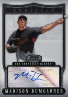 2007 Bowman Sterling Prospects #BSPMBB Madison Bumgarner Autograph Baseball Card