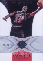 2006 Upper Deck Exquisite Collection #5 Michael Jordan Basketball Card