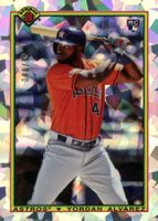 2020 Bowman Chrome 1990 Bowman #90BYA Yordan Alvarez Atomic Refractor Baseball Card