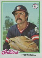 1978 Topps #426 Fred Kendall Baseball Card
