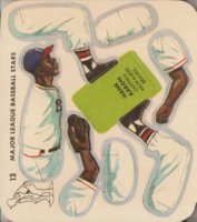 1957 Swift Meats #13 Hank Aaron Baseball Card