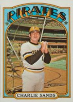 1972 Topps #538 Charlie Sands Baseball Card