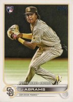 2022 Topps Update #US327 CJ Abrams Baseball Card