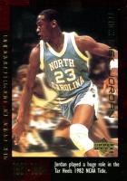 1999 Upper Deck Michael Jordan Career Collection #8 Michael Jordan Pride of North Carolina Basketball Card