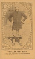 1922 American Caramel # Joe Bush Baseball Card