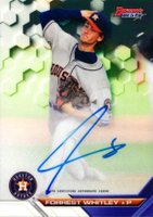 2016 Bowman's Best Best of 2016 Autograph #B16FW Forrest Whitley Baseball Card