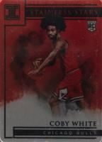 2019 Panini Impeccable Stainless Stars #5 Coby White Red Basketball Card